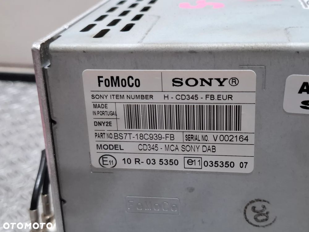 Radio Ford S-max 2011 rok nr BS7T18C939FB - 3