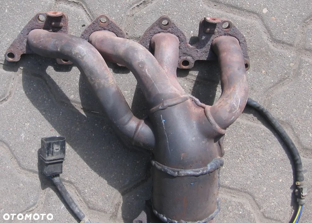 kolektor wydechowy katalizator sonda FABIA I POLO 1.4 16V 036178EA AA - 4