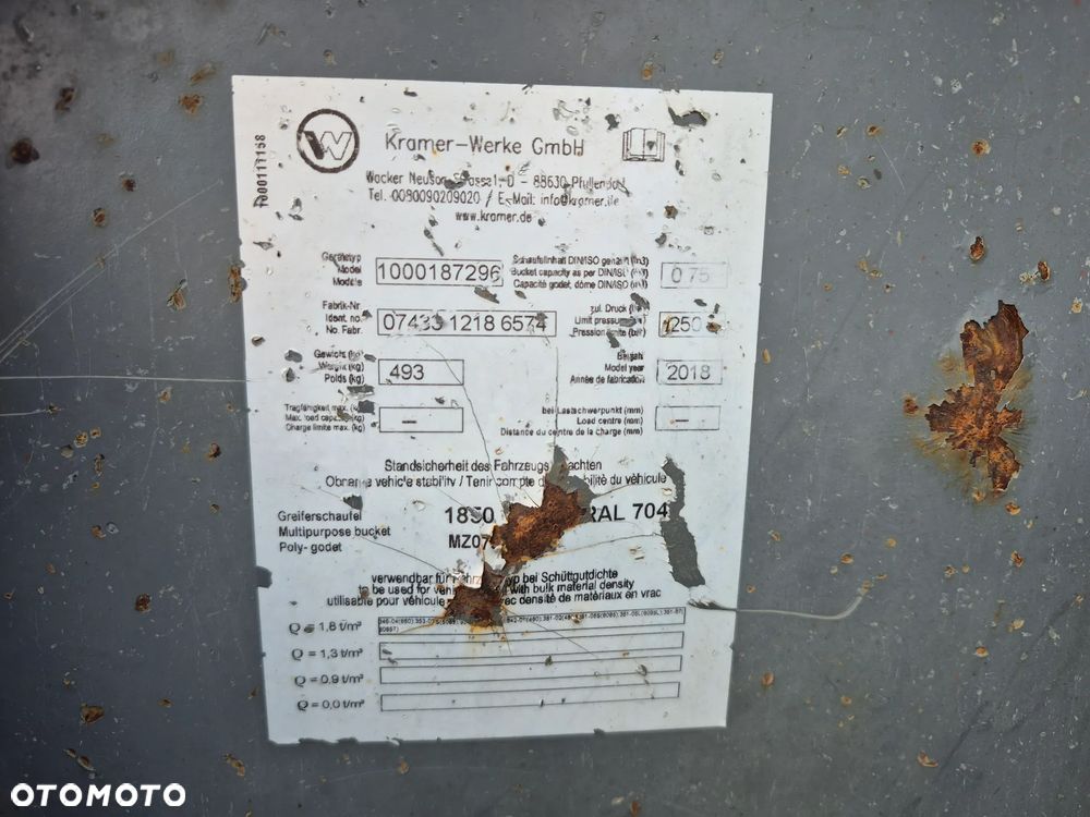 Kramer KRAMER 5085 ŁYŻKA KROKODYL+WIDŁY DO PALET - 28