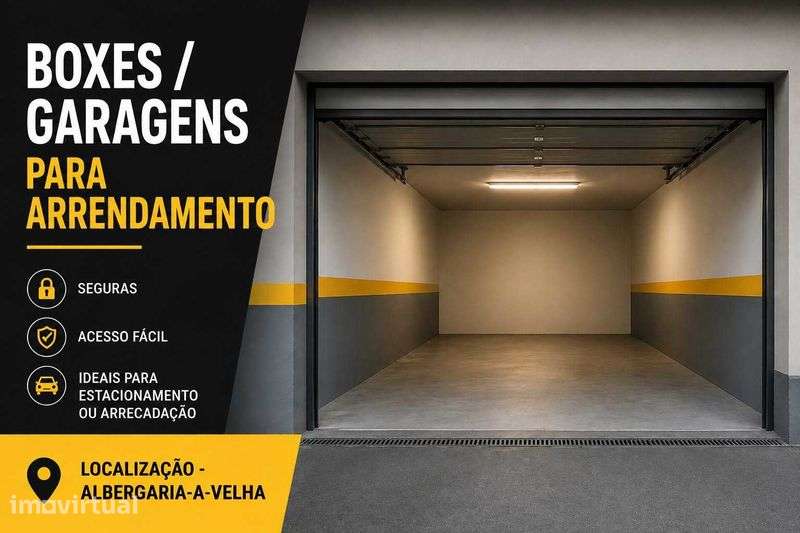 BOXES/GARAGENS para arrendamento