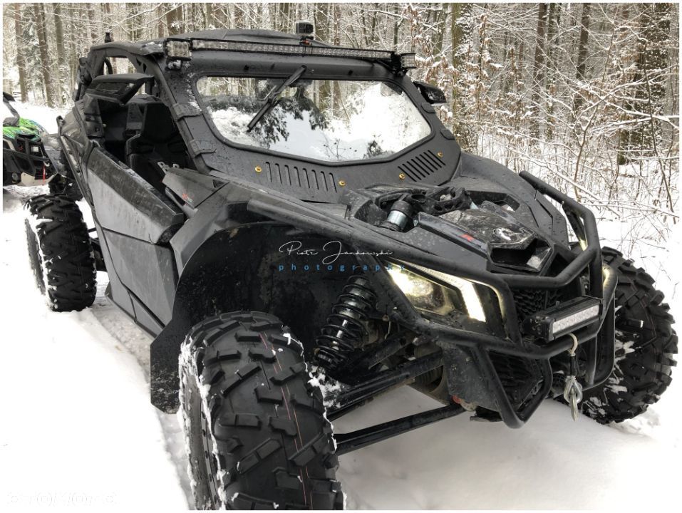 Can-am Maverick X3 szyba pełna wysoka szklana - 6