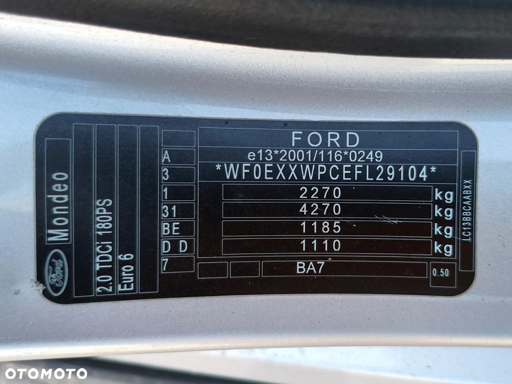 Ford Mondeo 2.0 TDCi Titanium PowerShift - 14