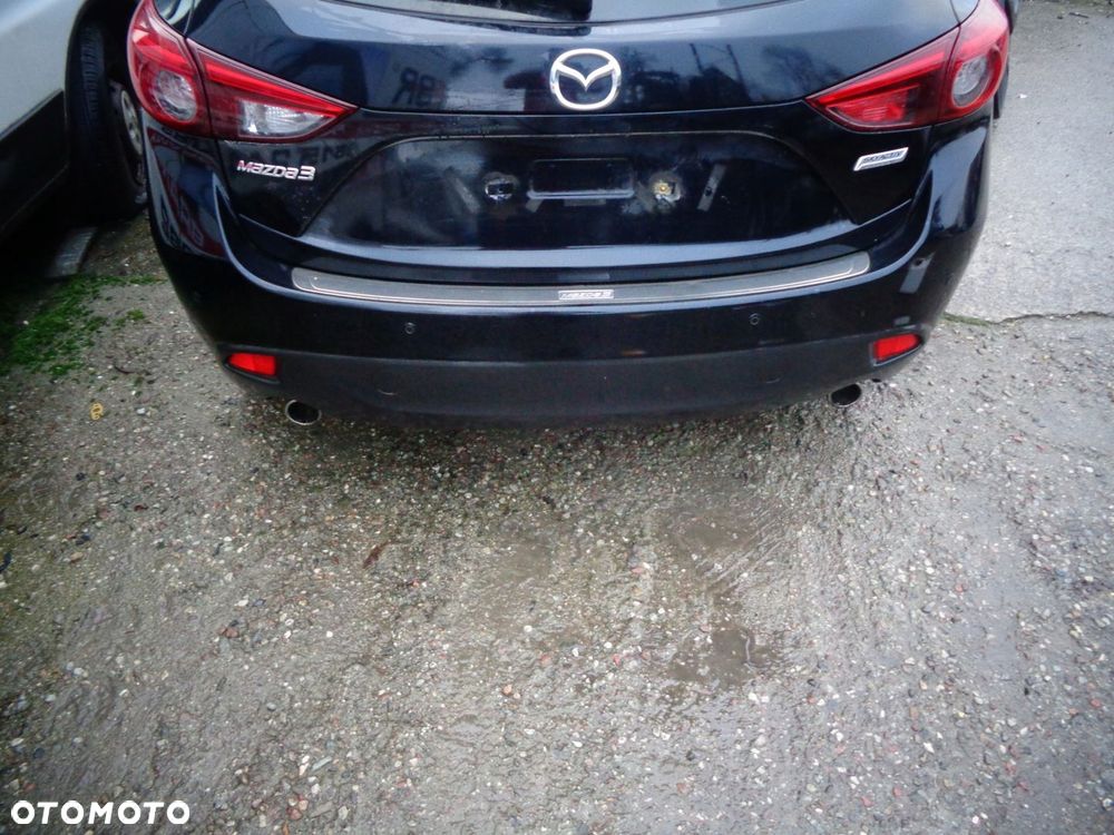Zderzak tyl Mzda 3 BM Hatchback PDC 41W KOMPLETNY - 2
