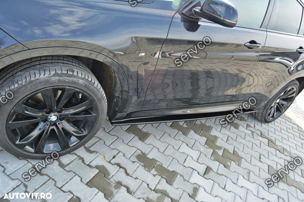 Praguri Bmw X6 F16 Mpack 2015- v1 - Maxton Design - 2