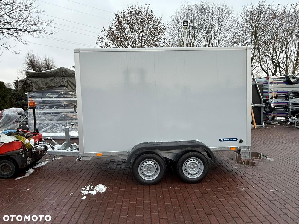 Saris Przyczepa kontener Saris VAN BODY 306x154x180 2000kg 2 osie furgon handlowa - 5