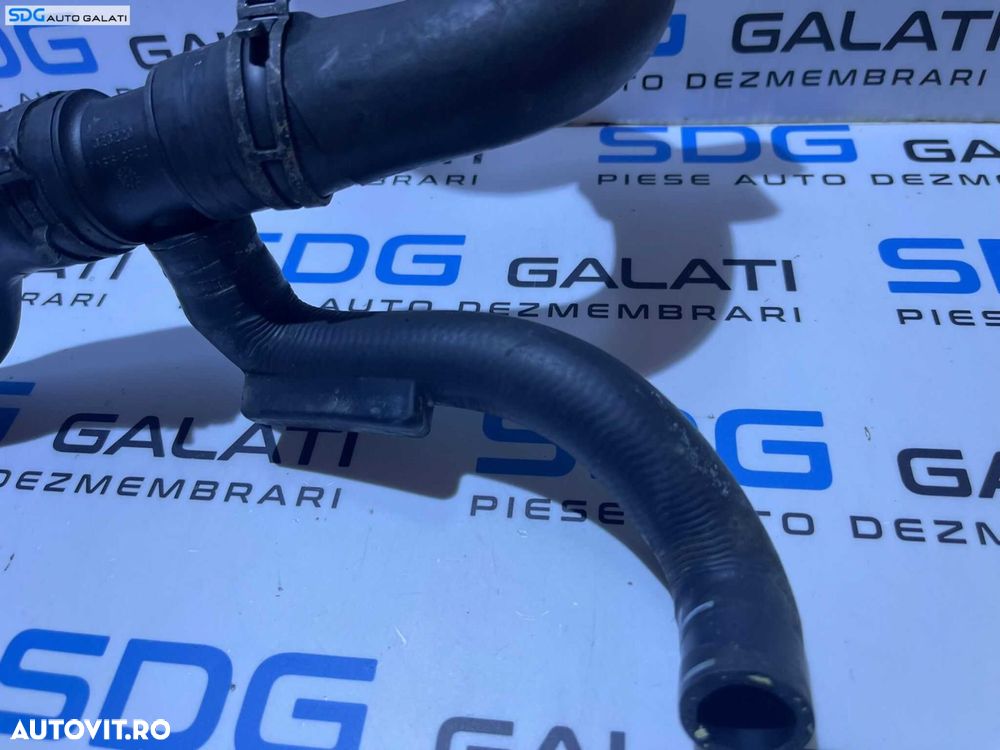 Furtun Furtunuri Conducta Conducte Radiator Apa Volkswagen Passat B6 2.0 TDI CBAA CBAB CBBB CBAC CBDC 2005 - 2010 Cod 3C0122051CK - 4