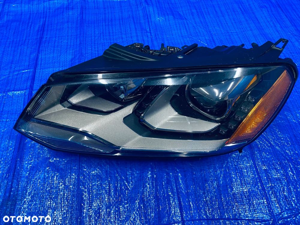 REFLEKTOR LAMPA LEWA LEWY PRZÓD PRZEDNIA VW VOLKSWAGEN TOUAREG II 12R ; 7P1941751 ORYGINAŁ - 5