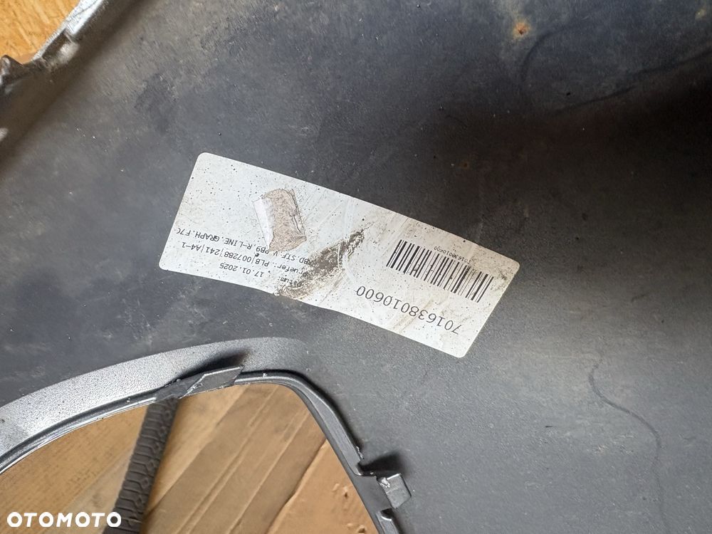 VW PASSAT B9 zderzak przedni PRZÓD 3J0807221H - 12