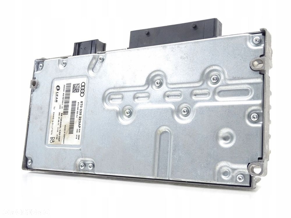 WZMACNIACZ BANGOLUFSEN AUDIO MUZYKI RADIA AUDI A5 8T A4 B8 8T0035223AP - 2