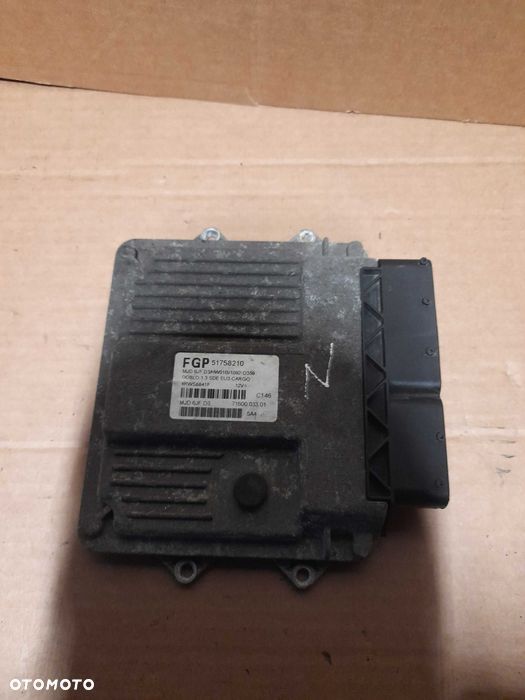 komputer sterownik silnika fiat doblo 1.3 mjd6jf - 1