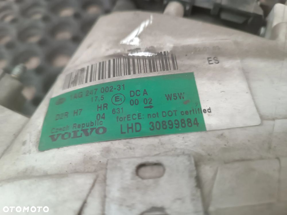 Komplet 2 sztuki - Volvo V40 I fl Lift reflektory lampy przód Xenon 30899884 , 30899885 , Oryginał, Europa, Lewa, Prawa - 8