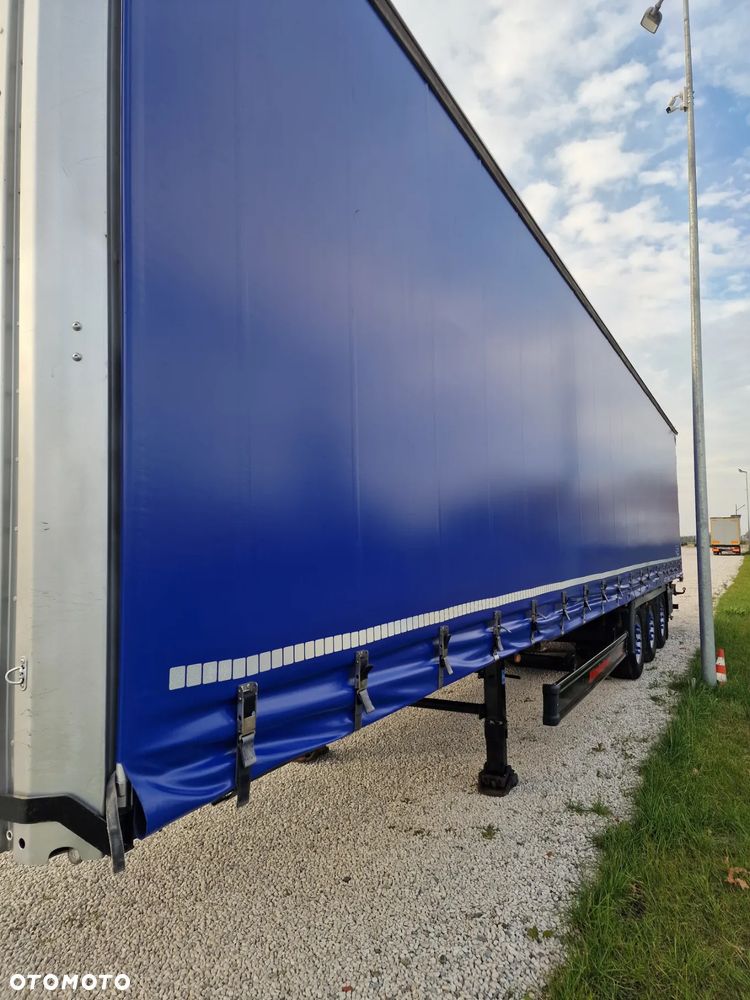 Kassbohrer Naczepa PÓŁMEGA - SAF - OŚ PODNOSZONA - RAMA ORYGINAŁ - NOWE PLANDEKI - 7