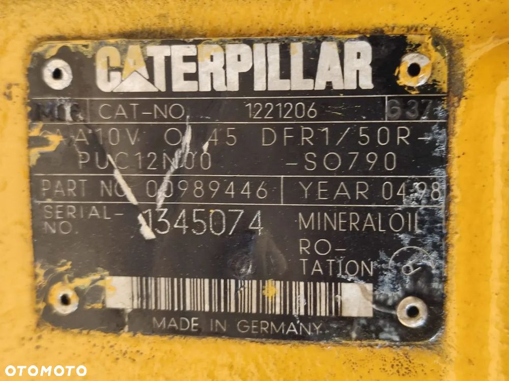 Pompa A10V045 hydrauliczna 1221206 CAT TH 83 - 10