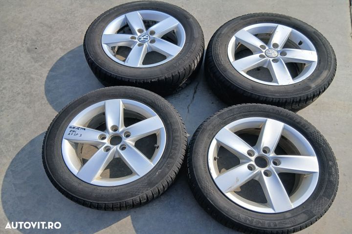 Jante aliaj 16 - set 5C0601025R 6.5JX16H2 ET50 205/55 R16 5C0601025R - 1