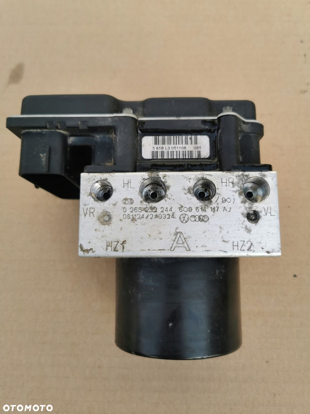 Pompa ABS sterownik Fabia Ibiza Polo 6Q0614117AJ - 2