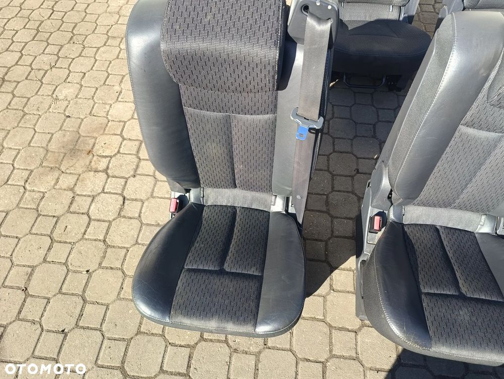 Fotel przedni prawy lewy fotel tylni II rząd III rząd Renault ESPACE IV LIFT pół skóra - 14