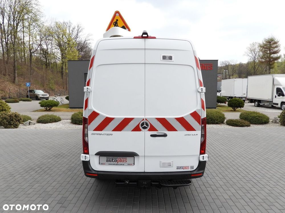 Mercedes-Benz SPRINTER 316 BRYGADÓWKA  6 MIEJSC TEMPOMAT NAWIGACJA LEDY AUTOMAT  KLIMATYZACJA  160KM - 11
