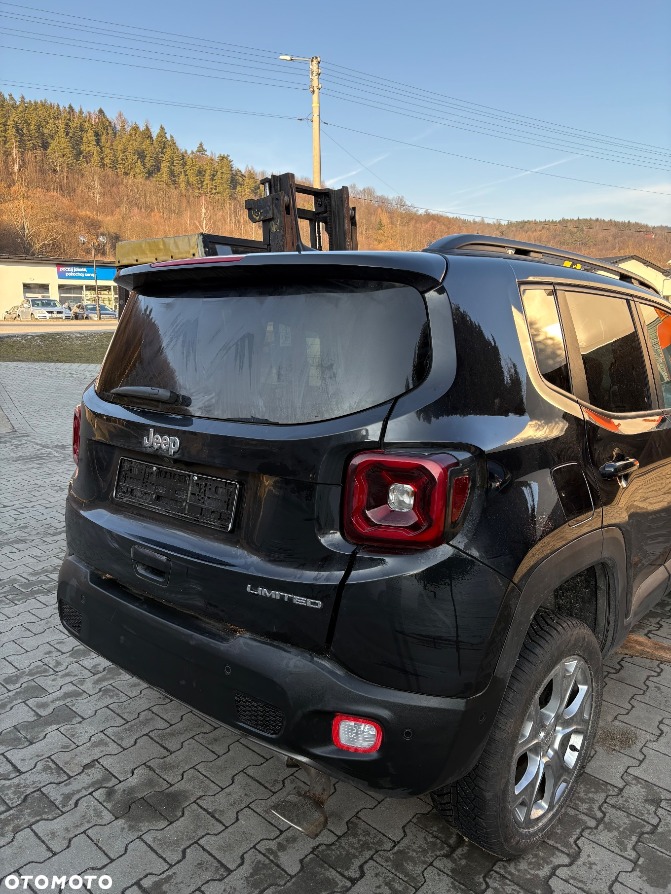 JEEP RENEGADE 2018- KOMPLETNY TYŁ KLAPA ZDERZAK LAMPY BELKA ĆWIARTKA DUPA 876 - 3