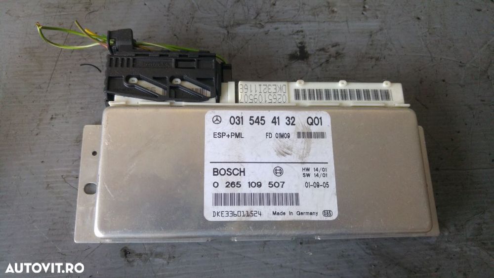 modul esp pml mercedes sl r230 500 2001-2006 0315454132 0265109507 - 1