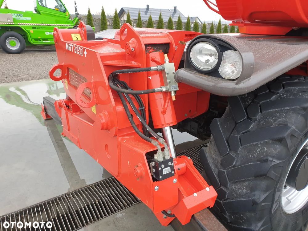 Manitou MRT 2150+Privilege KOSZ/PILOT/WIDŁY SPROWADZONA SUPER STAN - 21