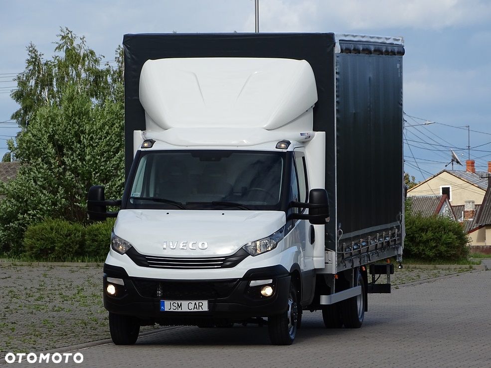 Iveco Daily 50C17 3.0 170Km. Plandeka 2x FIRANA+Dach Odsuwany 9 Palet 4.88 m. WINDA 1500 KG !! JAK NOWY! Salon PL.!! - 1