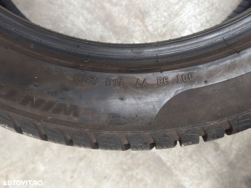 Vând 4 anvelope 225/50/18 Pirelli de iarnă cu runflat ca noi - 7
