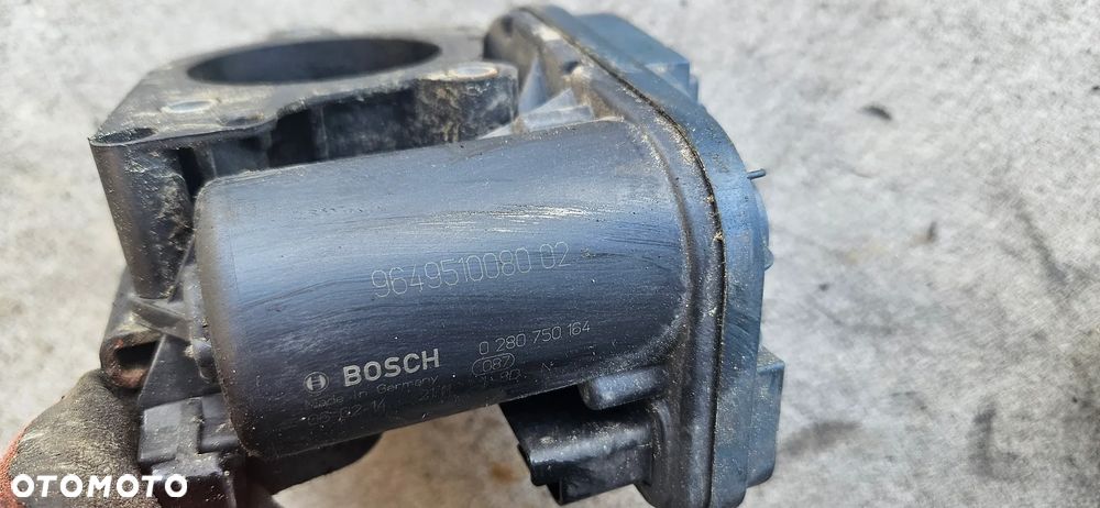 Przepustnica Citroen C4 I 1,6 16V 2007r 9649510080 - 4