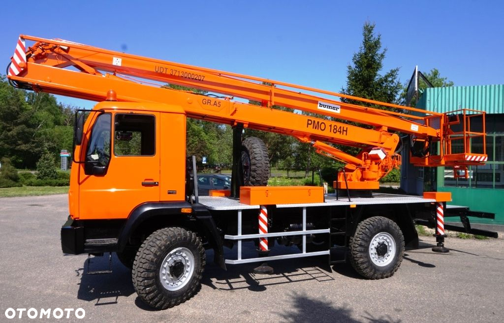 Star 944 MAN 4x4 PODNOŚNIK podest PMO 184 H zwyżka dla ENERGETYKI - 7