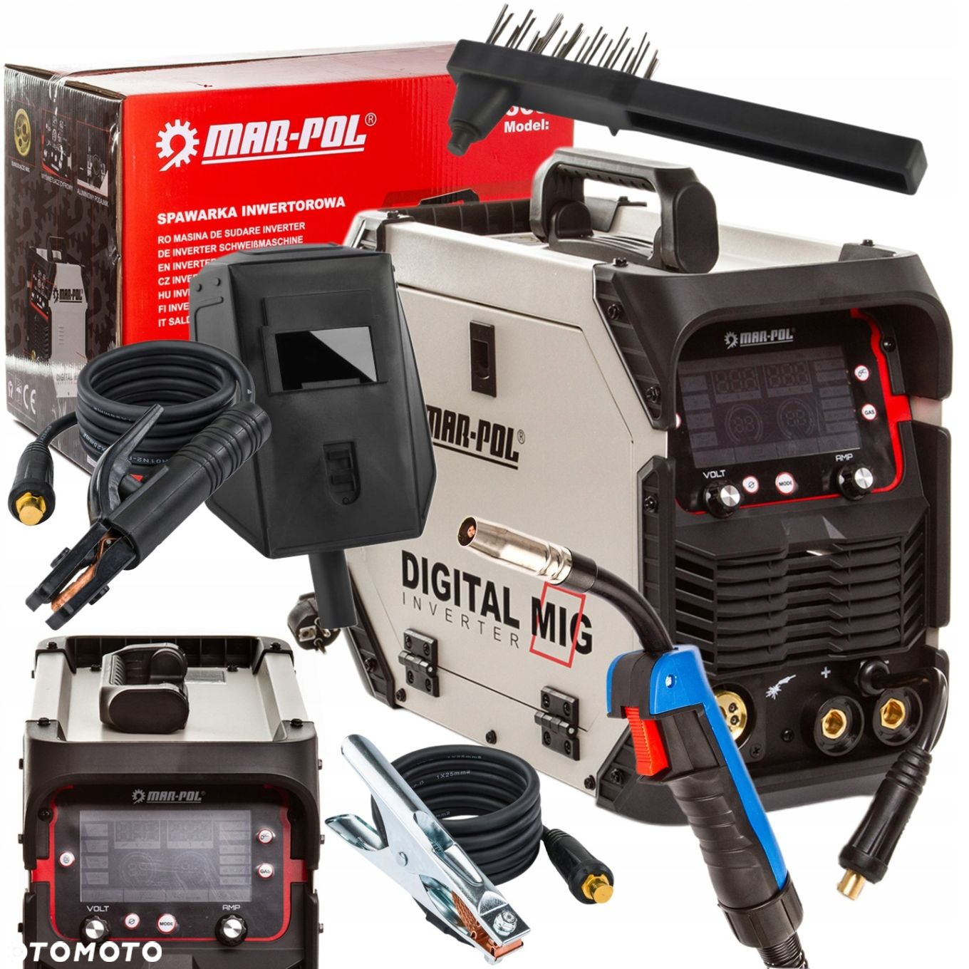 SPAWARKA DO ALUMINIUM SYNERGIA 250A INWERTEROWA MIG MMA TIG MIGOMAT - 14