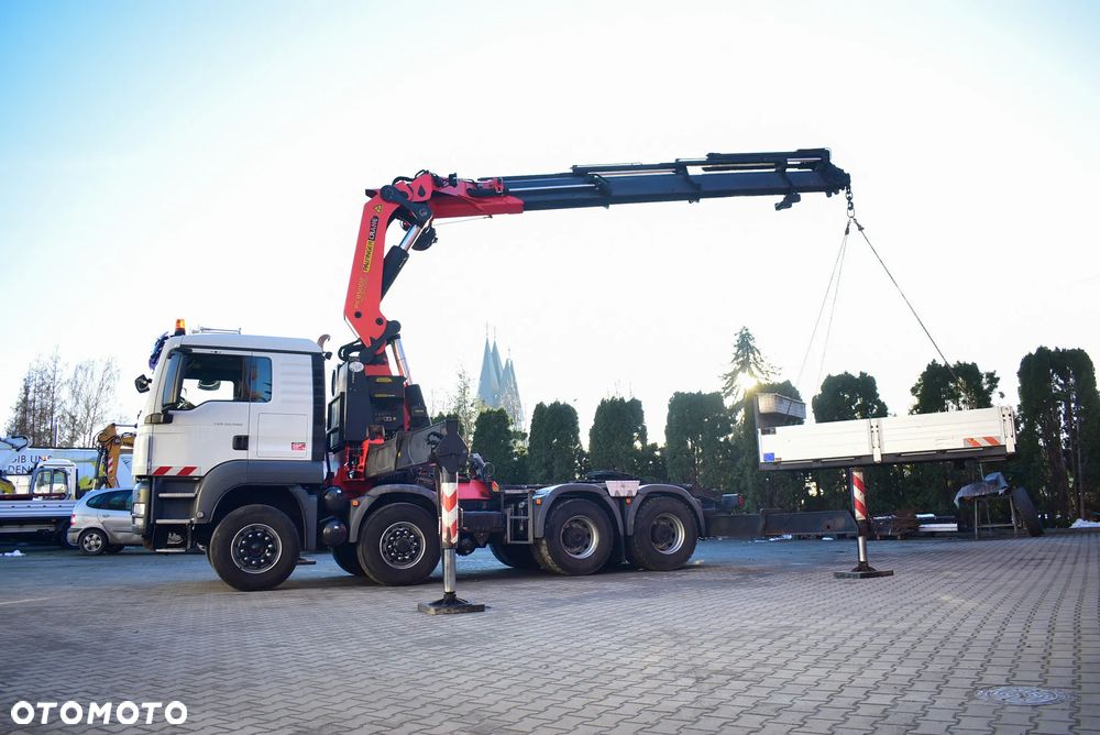 MAN TGS 35.480 / 8x6 H/ Skrzynia+Palfinger PK 85002 / Pilot/ Sprowadzony z Niemiec ! Stan wzorowy ! - 19
