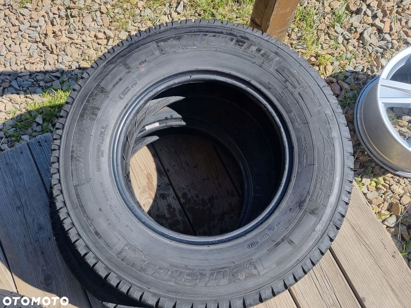 OPONY MICHELIN AGILIS CAMPING 225/75R16CP 116Q 2024r,8,5mm prawie nowe - 10