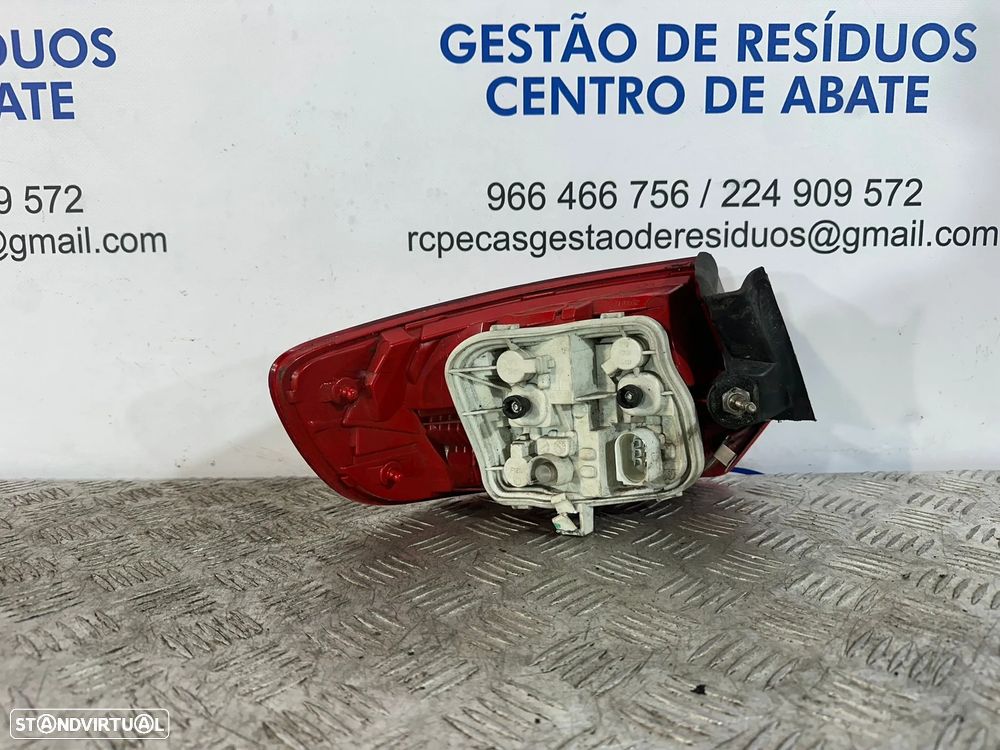 .Conjunto Farolins Tras Traseiro Direito Esquerdo Original Audi A3 8P Facelift Sportback 5 Portas 8P4945095E 8P4945096E 2009 - 2013 - 15