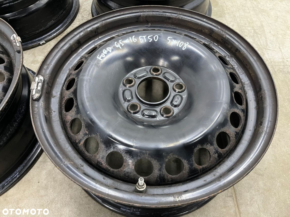 Felga Ford C-max Focus Kuga Mondeo 04r.- 6,5jx16 5x108 ET50 felgi stalowe 16 cali Alcar 8325 KOMPLET - 16