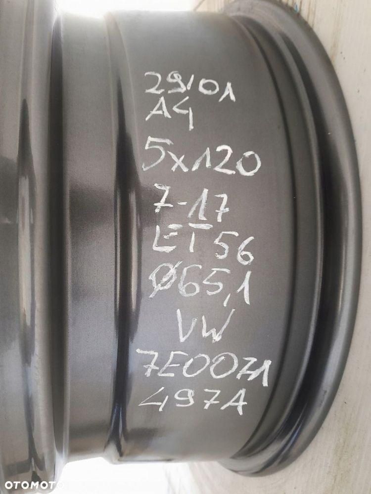 Felga aluminiowa Volkswagen OE 7E0071497A 7.0" x 17" 5x120 ET56 - 5