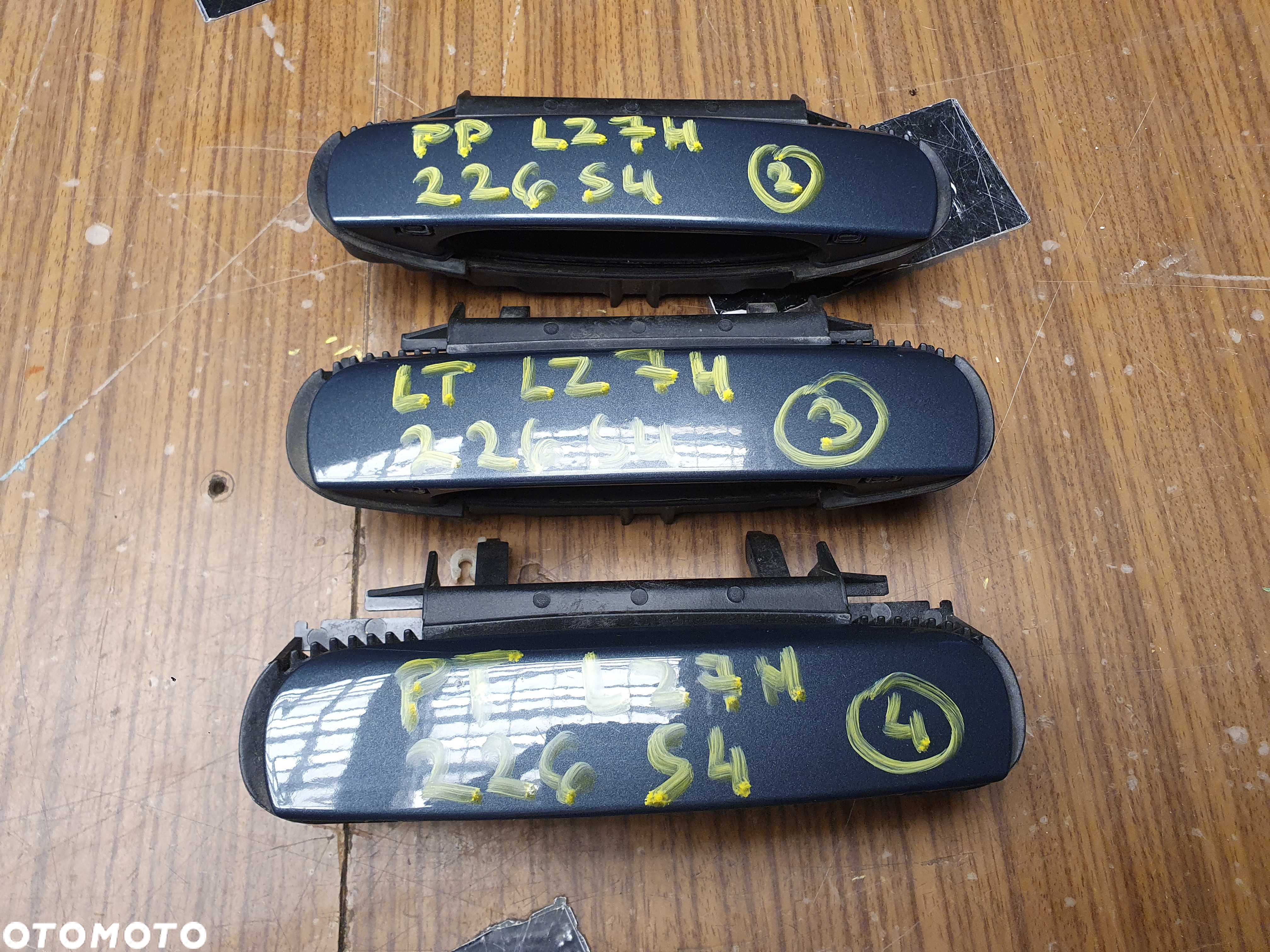 Klamka Klamki Drzwi Audi A4 B6 B7  LZ7H LX7Z LZ7X LZ5J LZ9W LY7W LY7G Rózne Kolory - 2