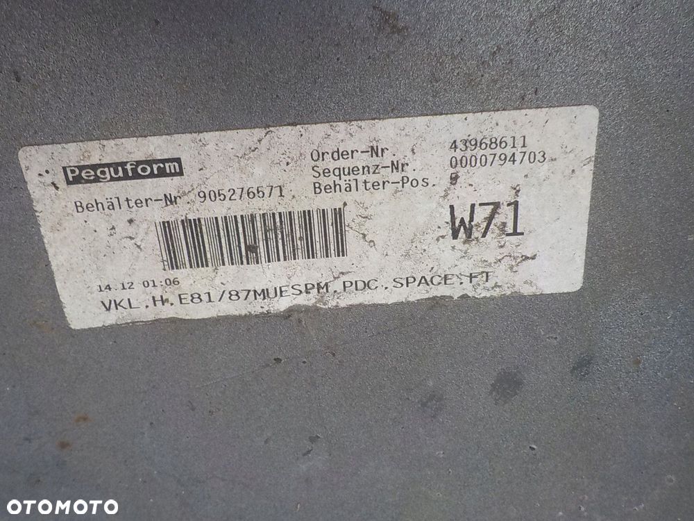 496 BMW 1 E81 E87 M PAKIET ZDERZAK TYŁ TYLNY - 3