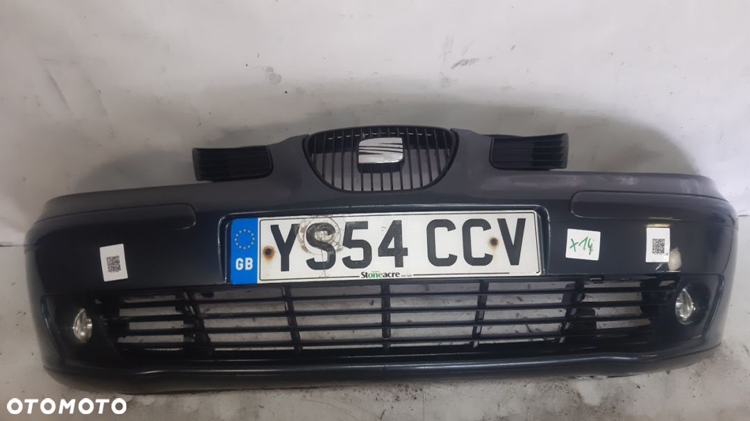 $ ZDERZAK PRZÓD PRZEDNI DO SEAT IBIZA III 3 HALOGENY LC7V - 1