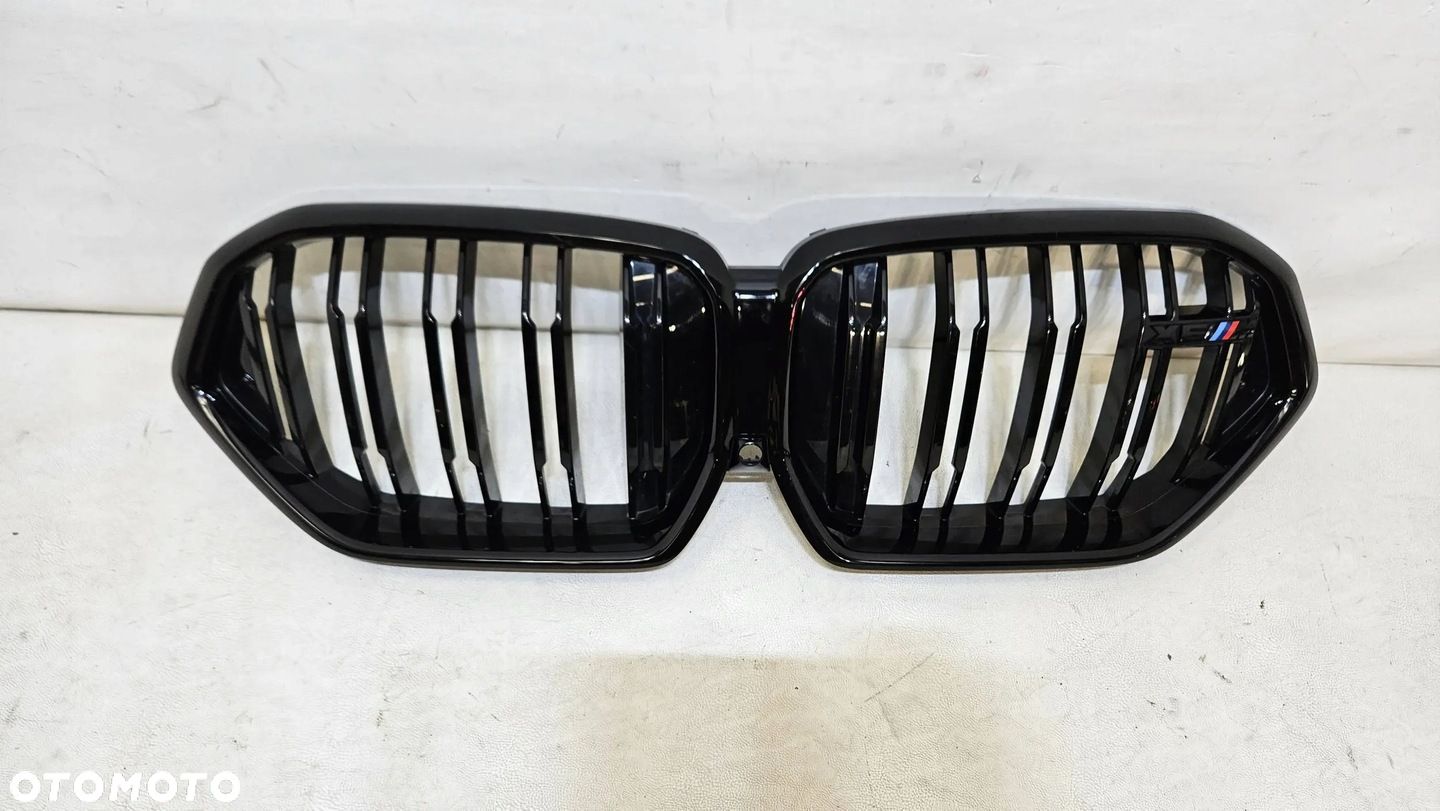 GRILL ATRAPA CHŁODNICY BMW X6M 8079731 BLACK - 1