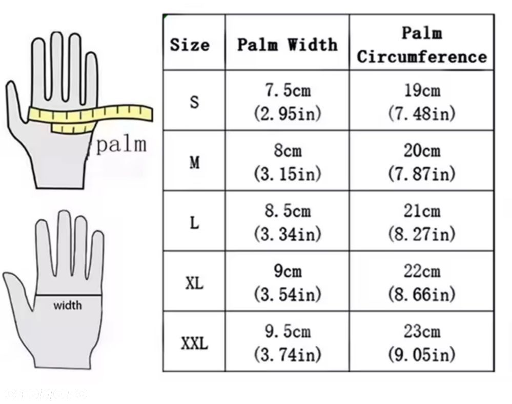 Rękawice motocyklowe skórzane - 3