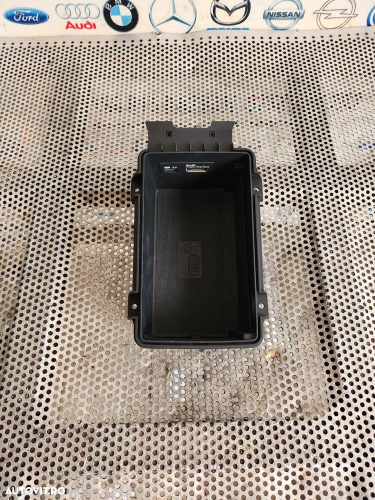 Incarcator Wirelles Modul Auxiliar Interfata Audio Audi Q3 8V An 2012-2013-2014-2015-2016 Cod 8V - - 5