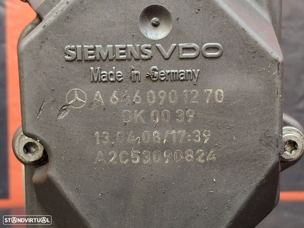 Borboleta De Admissão Mercedes-Benz Sprinter 5-T Autocarro (906) - 3