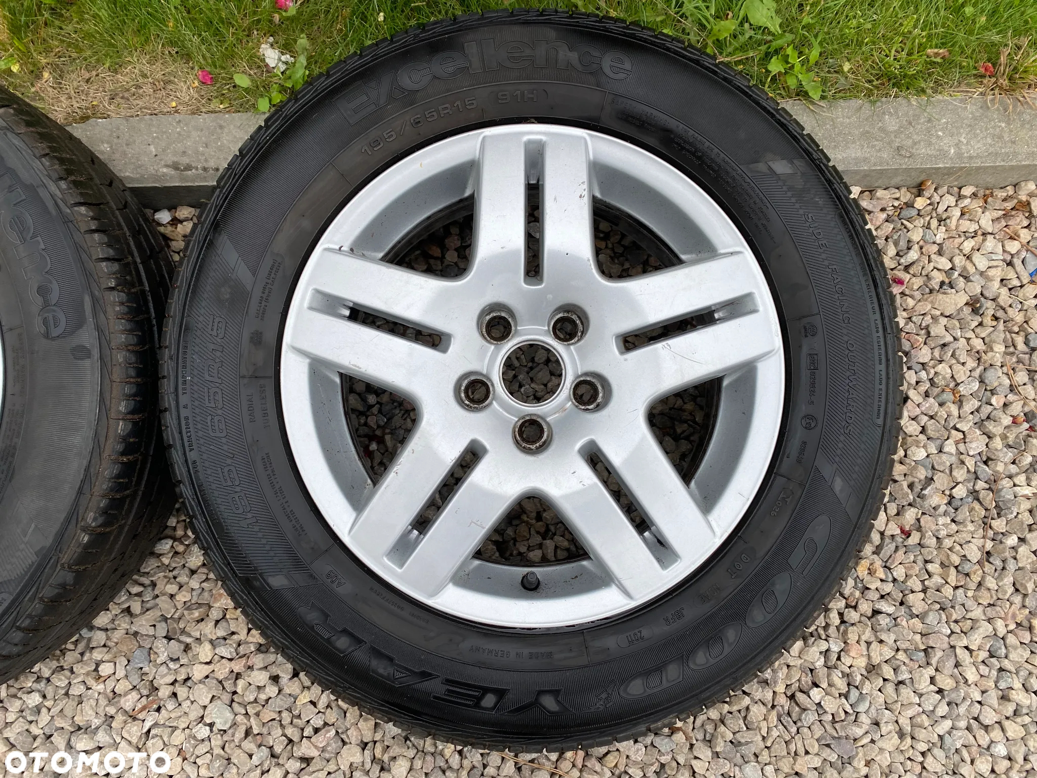 VW SEAT AUDI ALUFELGI FELGI ALUMINIOWE 15 5X100 6JX15H2 ET38 - 3