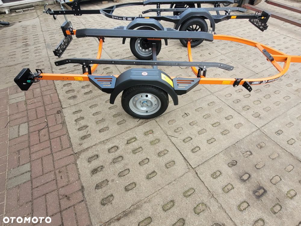 Lorries Przyczepa KOLOR JET PP-4816 pod skuter wodny odchylane światła LED  lekka - 12