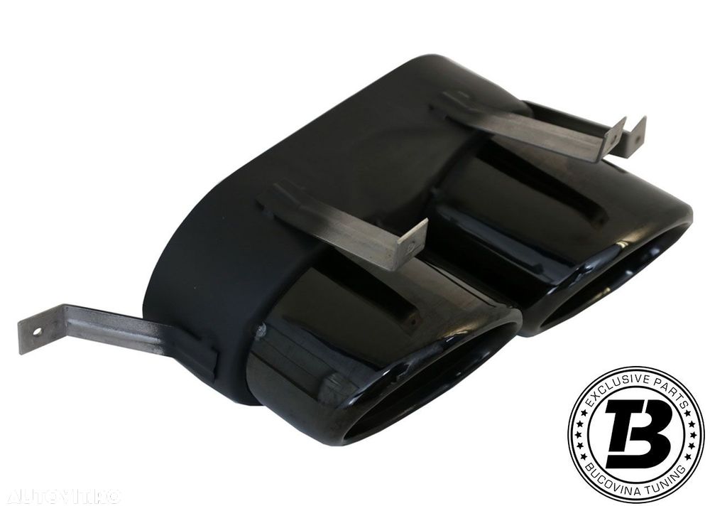Difuzor Bara Spate cu Ornamente compatibil cu Audi Q5 FY SQ5 Design - 10