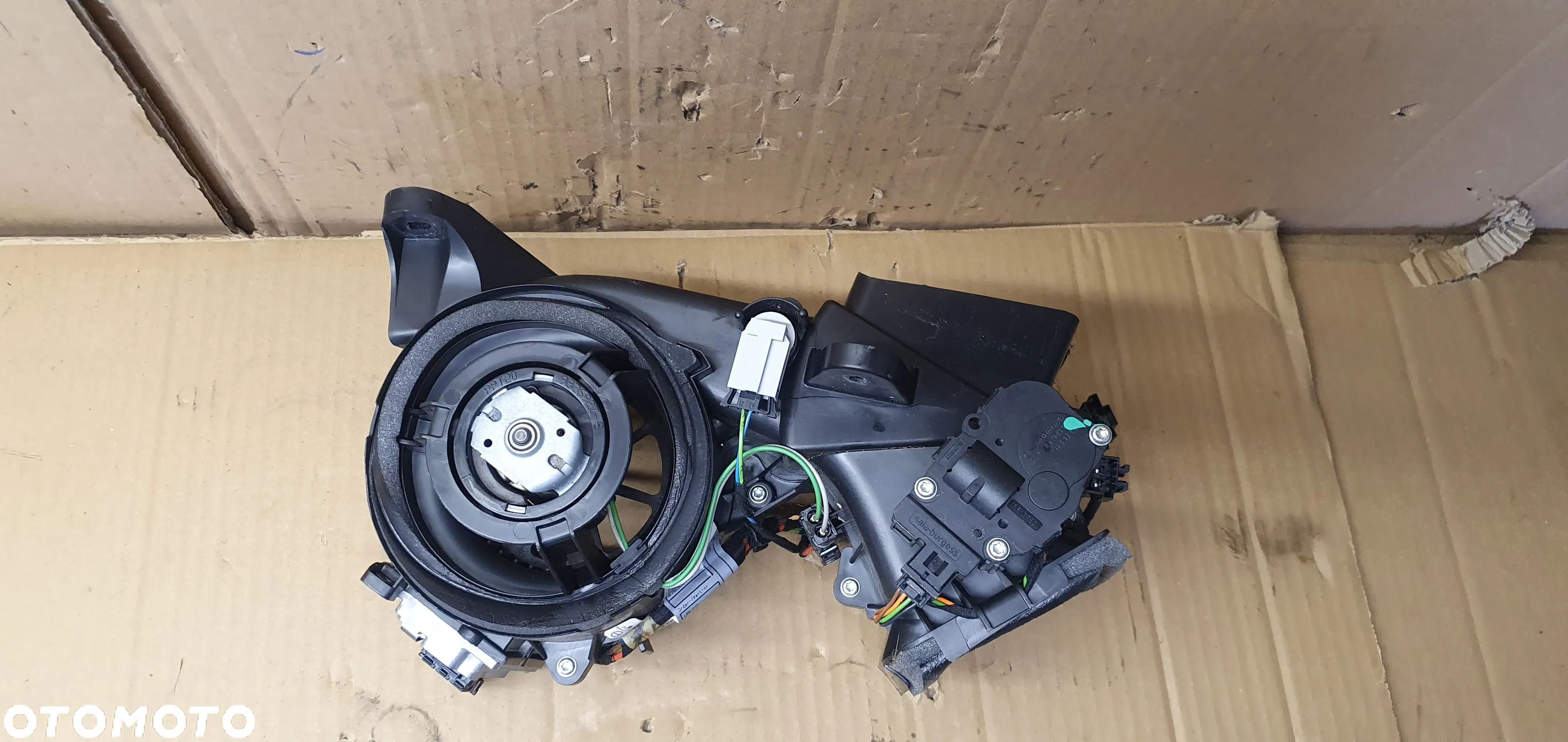 Nagrzewnica obudowa nagrzewnicy silnik rezystor kompletna Mercedes ML W164 A1648300008 - 1