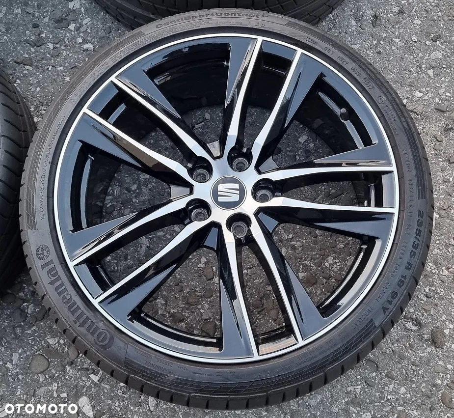 koła Lato Seat Leon Cupra FR 235/35R19 235/35/19 Continental SportContact 7mm 91Y 5x112 - 3
