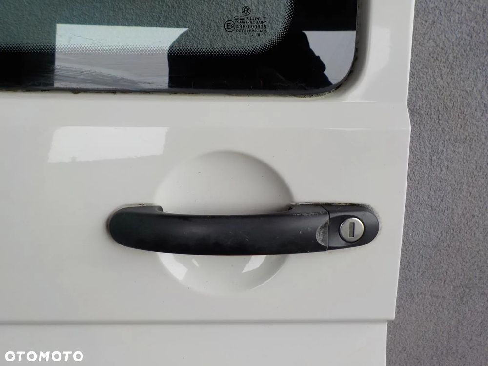 VW T5 T6 DOKA DUBELKABINA DRZWI TYŁ TYLNE LEWE KOMPLETNE - 5