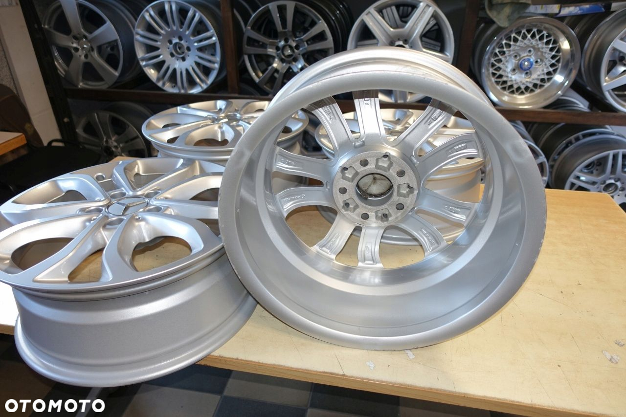 Mercedes w205 felgi 17 4szt IDEALNE w207 7x17 et48.5 2054010200 - 8