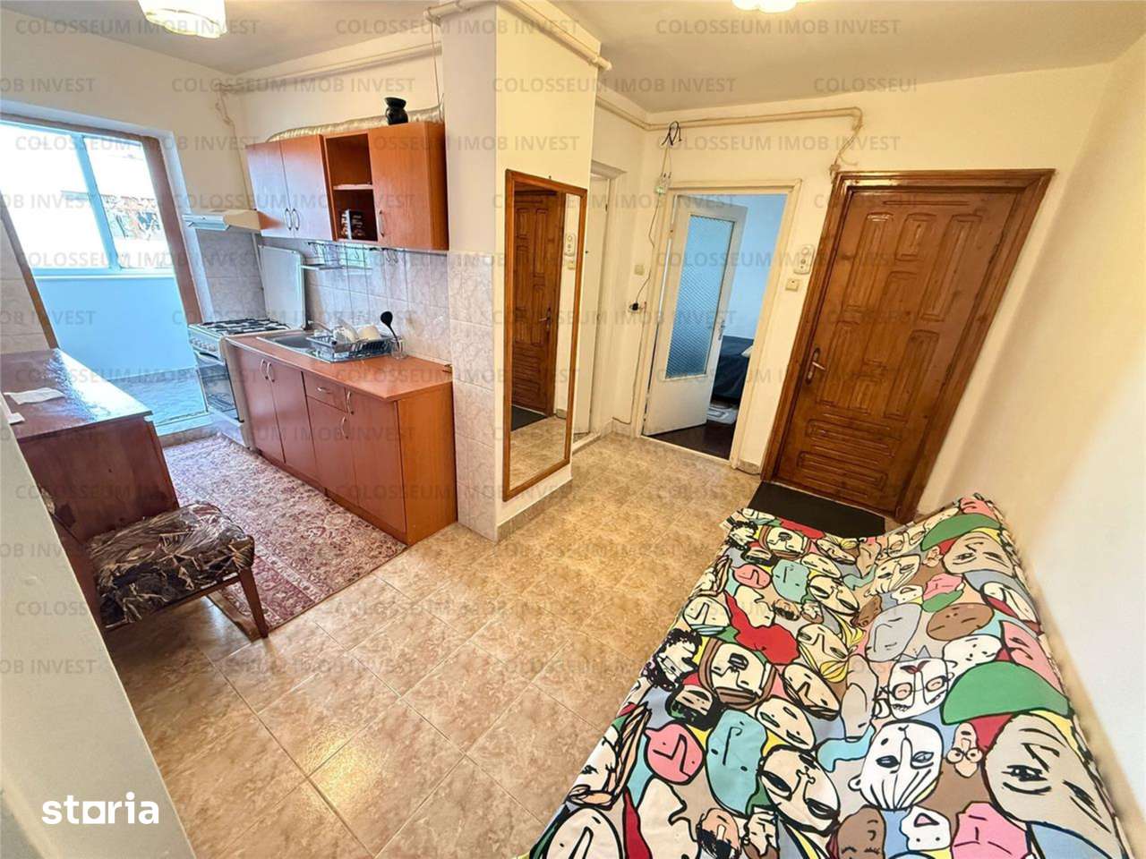 Calea Bucuresti-Paraului apartament 2 camere decomandat ,balcon mare - Imagine principală: 2/7