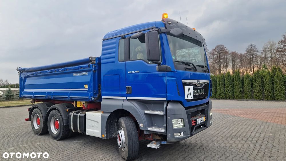 MAN TGS 26.460 Meiller kipper z Niemiec - 35